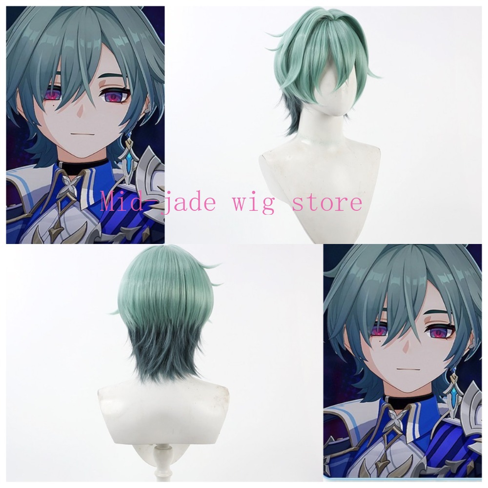 Photography Japanese - Genshin Impact Lohen Cosplay Wig Two