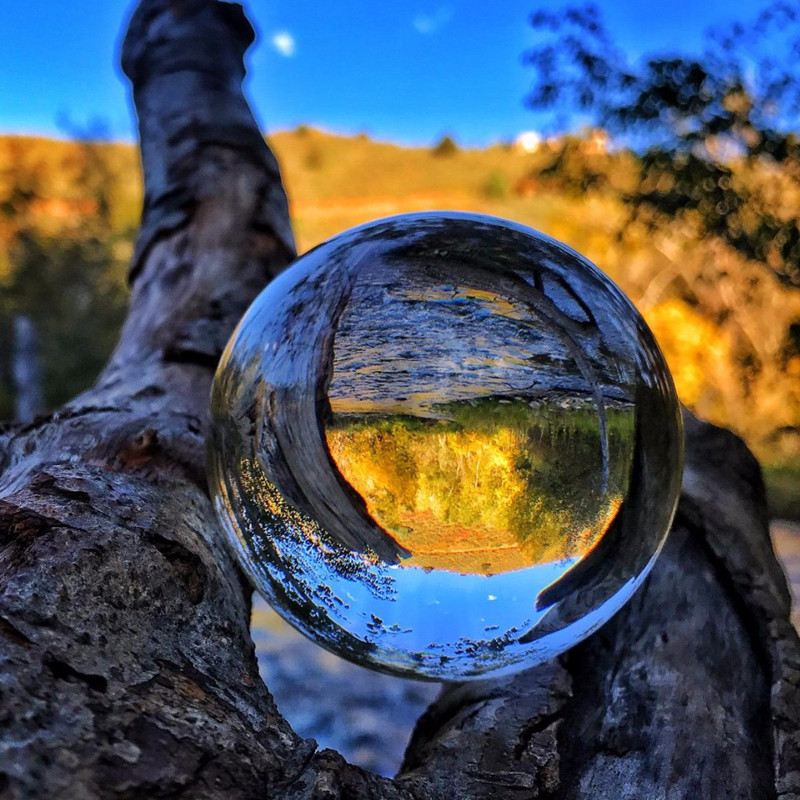 Lens Ball Crystal - 30mm-100mm K9 Clear Chandelier Lens Ball