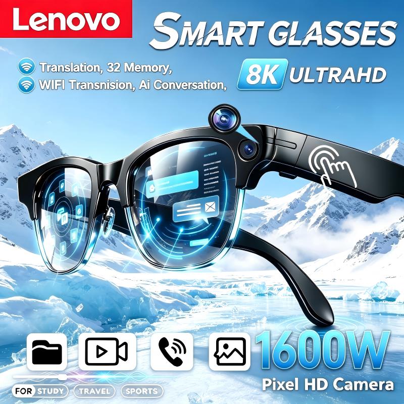 Photography Japanese - Lenovo Wireless AI Smart Glasses Bluetooth