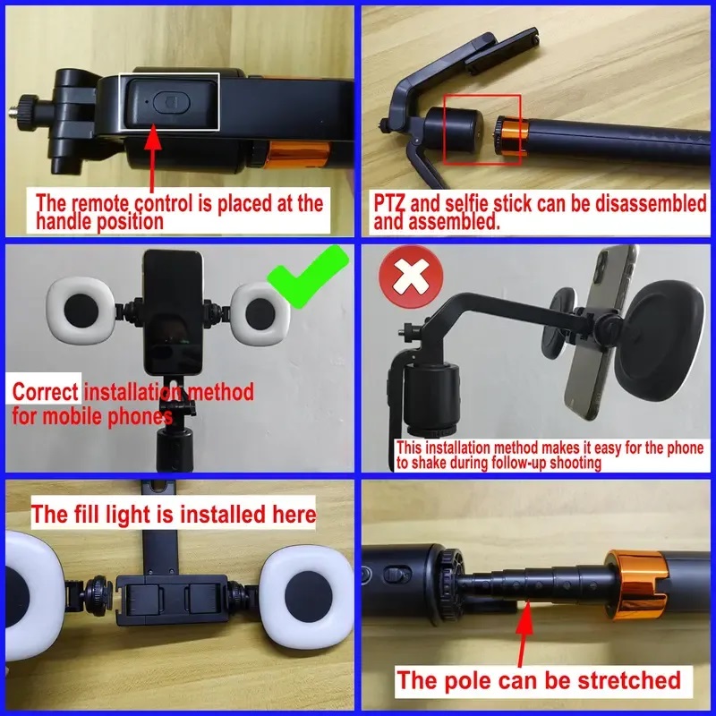 Selfie Stick Tripod Rechargeab - Photography Basics review and price
