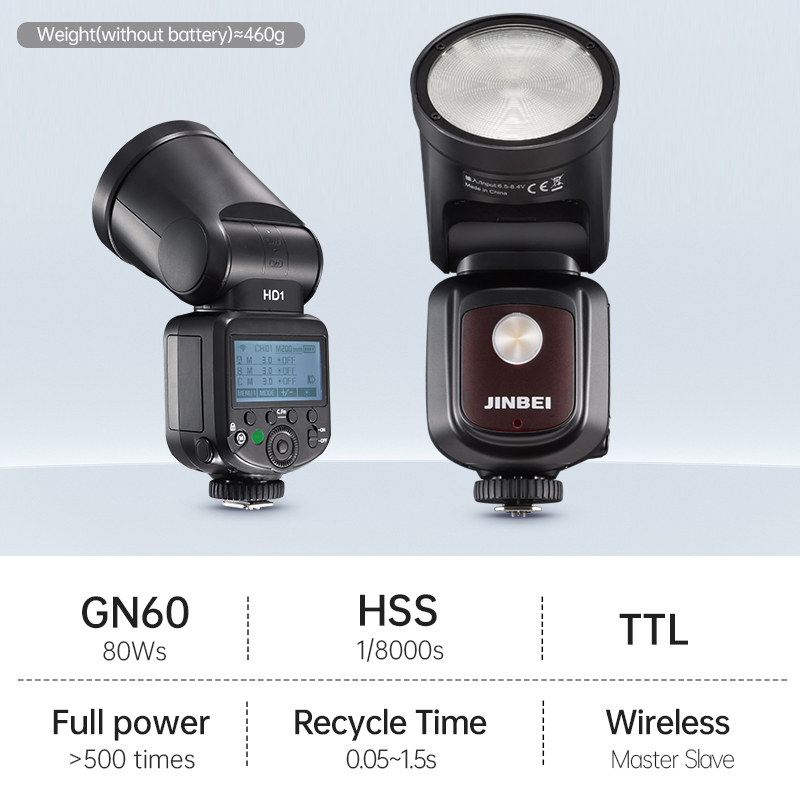 JINBEI HD-1Round-head HSS Spee - Photography Outdoor review and price