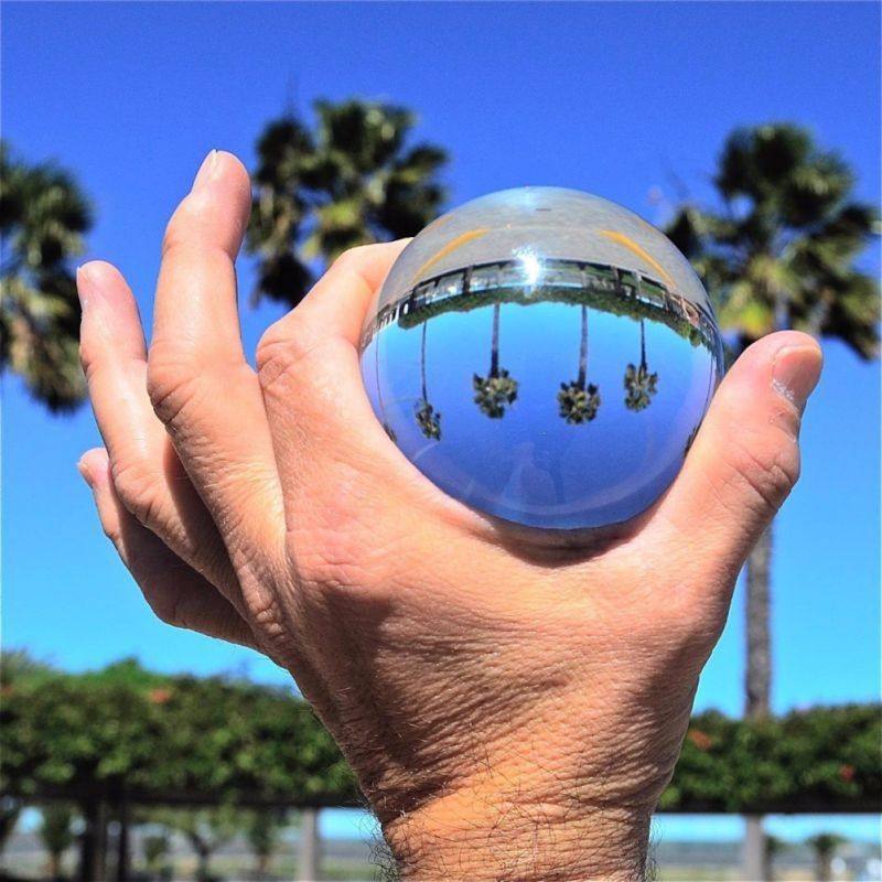 3Cm Crystal Sphere Photography - Lens Ball Crystal review and price