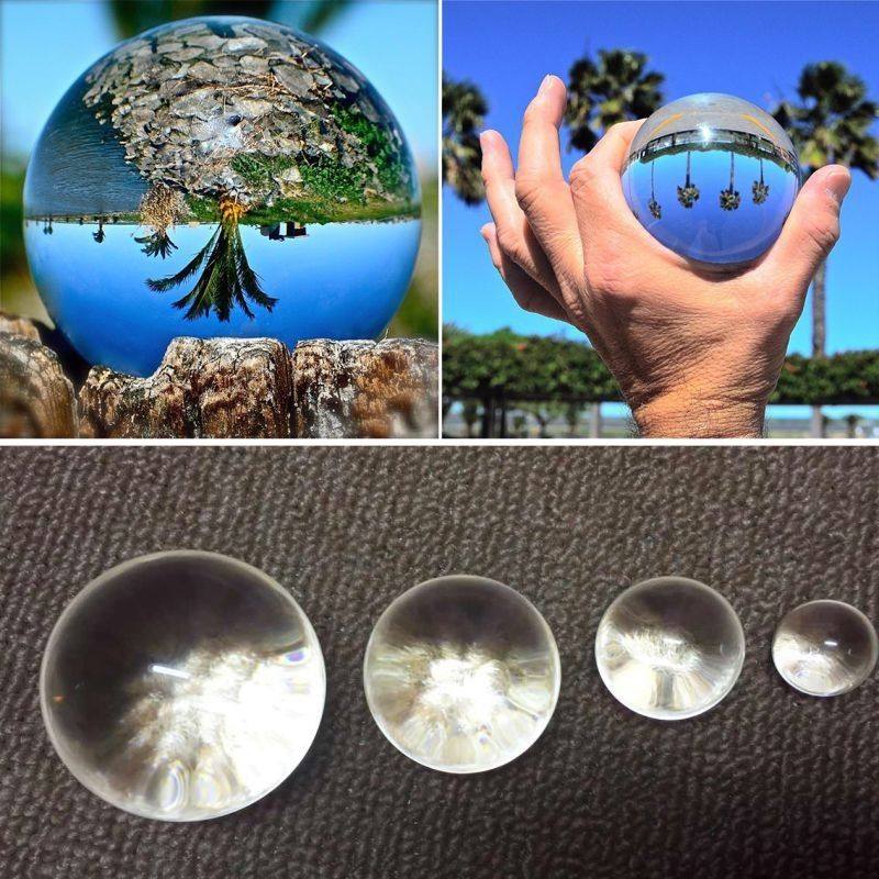 3Cm Crystal Sphere Photography - Lens Ball Crystal review and price