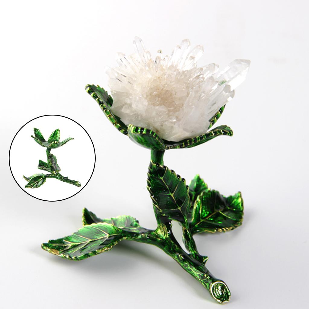 Metal Plated Flower Display St - Lens Ball Crystal review and price