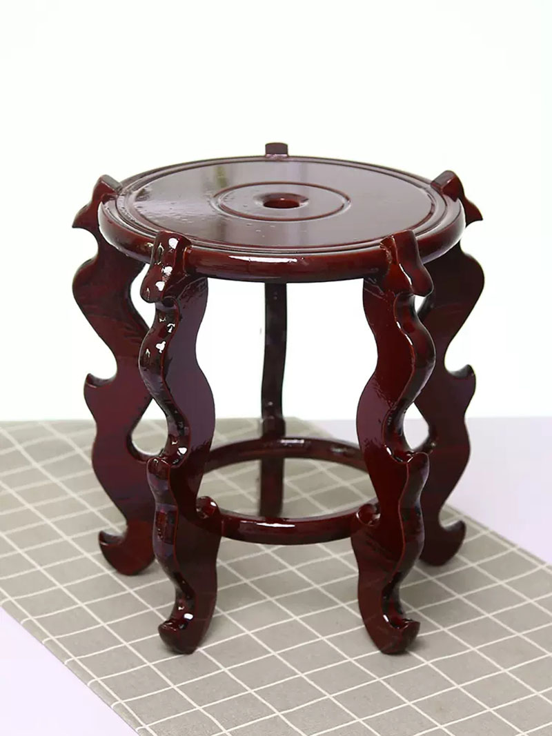 Natural Mahogany Round Three-D - Lens Ball Crystal review and price