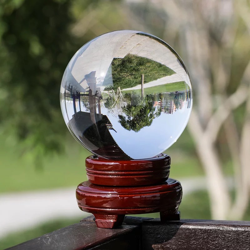 Magic Asian Natural Quartz Cle - Lens Ball Crystal review and price
