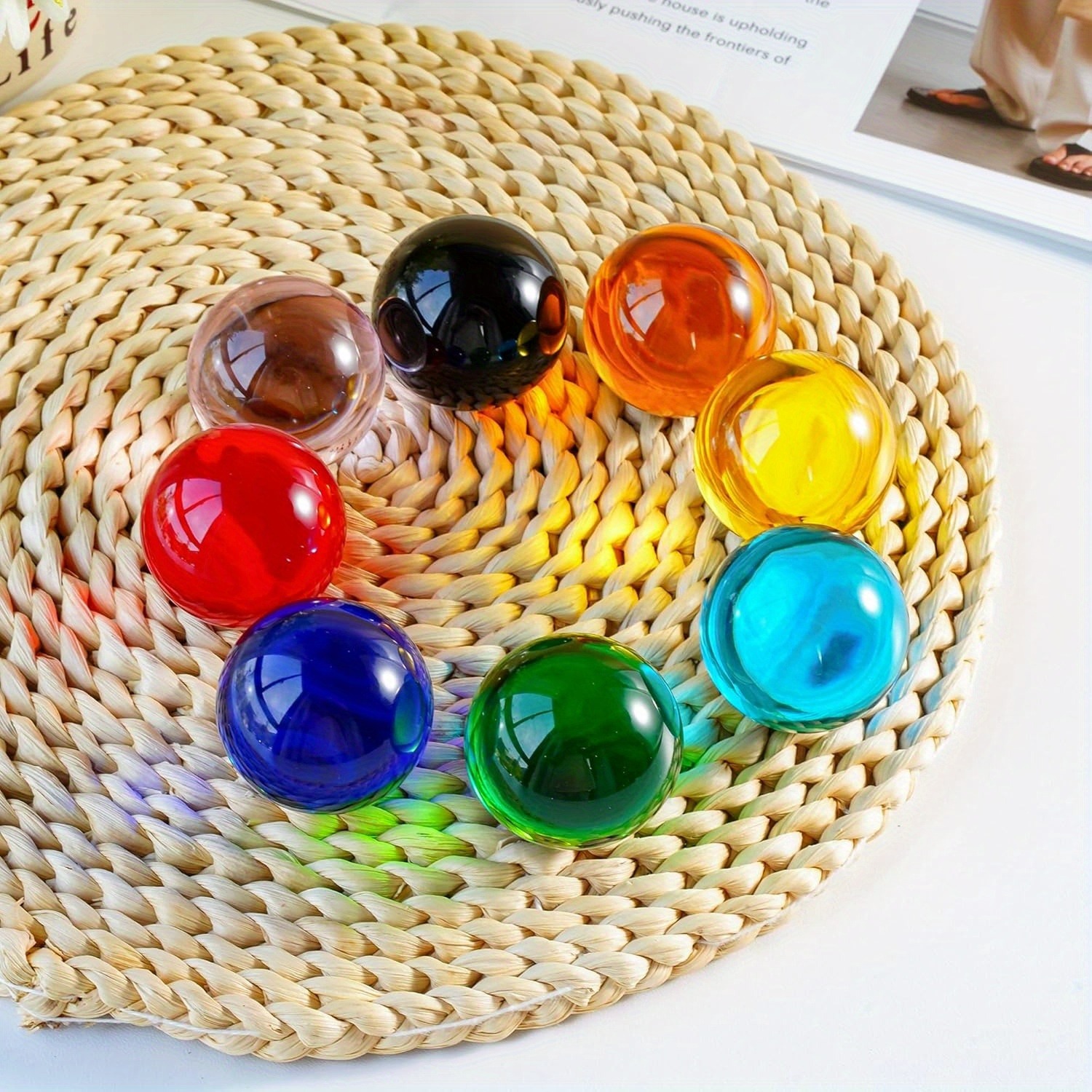 K9 Multicolor Color Crystal Gl - Lens Ball Crystal review and price