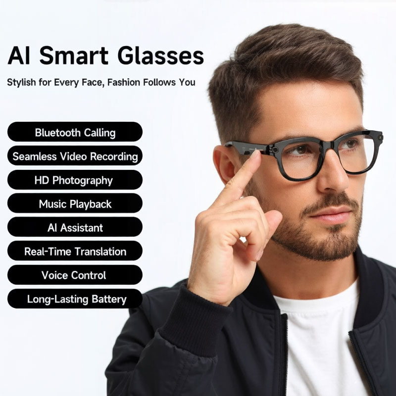 FLAUNT AI Smart Glasses 4K Cam - Photography Japanese review and price